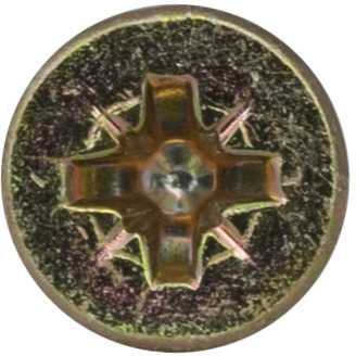 Medvaržtis, universalus Bravo, 4 x 35 mm, geltonas, 1000 vnt.