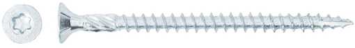 Forte Tools „Forte“ medžio drožlių plokštės SCR T15 3.5X50 Baltas ZN(200)
