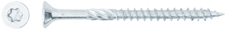Forte Tools Forte medžio drožlių plokštė SCR T20 4.0X50/30 Baltas ZN(200