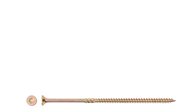 Forte Tools Forte_Tools Medsraigčiai 5 x 120/72 mm, ZN, TX25, 6 vnt.
