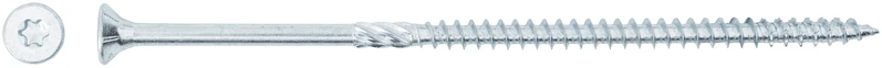 Forte Tools Forte medžio drožlių plokštės SCR T25 5.0X120/72 BALTA ZN(100)