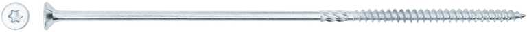 Forte Tools Forte medžio drožlių plokštės SCR T30 6.0X200/72 BALTA ZN4 vnt.