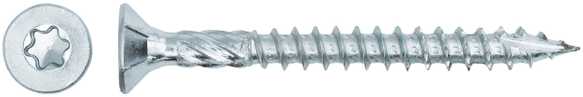 Forte_Tools Medraigčiai FORTE TOOLS, 6×60 mm, ZN, TX30, 8 vnt.