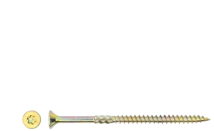 Forte Tools Forte_Tools Medsraigčiai 6 x 100/60 mm, ZN, TX30, 4 vnt.