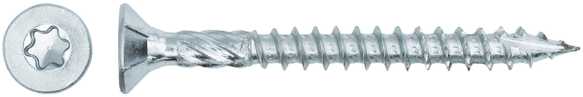 Forte_Tools Medraigčiai FORTE TOOLS, 6×60 mm, ZN, TX30, 100 vnt.