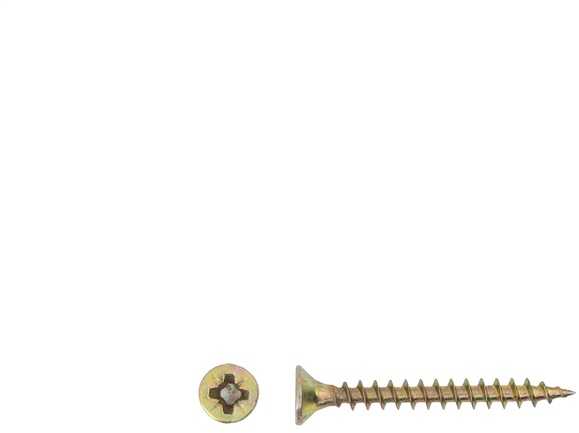 Grąžtas Haushalt Fischer CHIPBOARD SCREW 3.5X30 YLW ZP 50PCS G1
