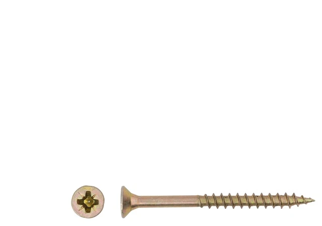 Haushalt Fischer CHIPBOARD SCREW 3.5X40/24 YLW ZP25PCS G1