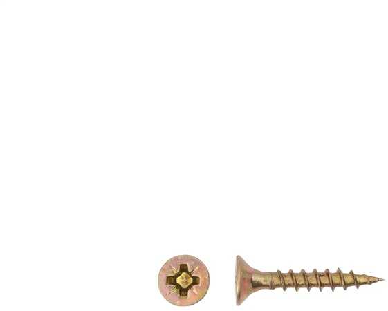 Grąžtas Haushalt Fischer CHIPBOARD SCREW 3.5X20 YLW ZP 50PCS G1