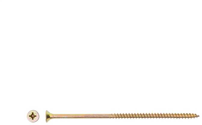 Grąžtas Haushalt Fischer CHIPBOARD SCREW 5.0X120/72 YLWZP10PCS G2