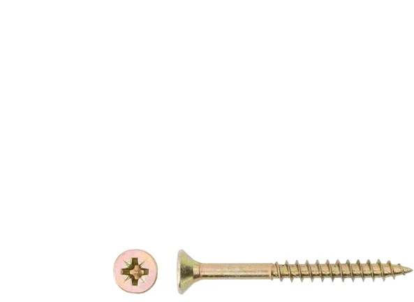 Haushalt Fischer CHIPBOARD SCREW 6.0X60/36 YLW ZP10PCS G2