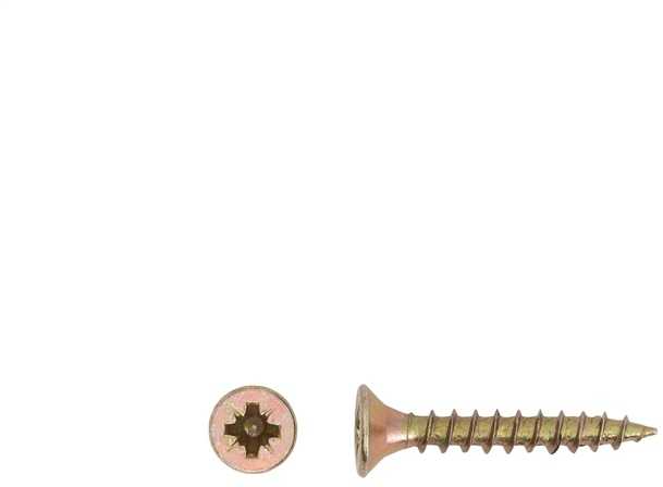 Grąžtas Haushalt Fischer CHIPBOARD SCREW 3.0X20 YLW ZP 50PCS G1