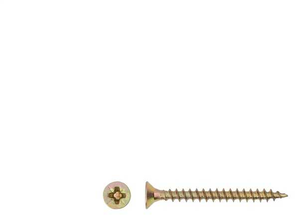 Grąžtas Haushalt Fischer CHIPBOARD SCREW 3.5X35 YLW ZP 25PCS G1