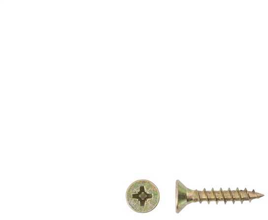 Grąžtas Haushalt Fischer CHIPBOARD SCREW 5.0X25 YLW ZP 25PCS G1