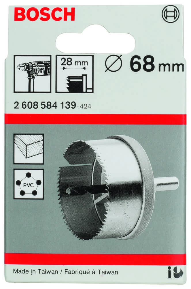 Bosch Kiaurymių grąžtas gręžt. D 68,0 mm
