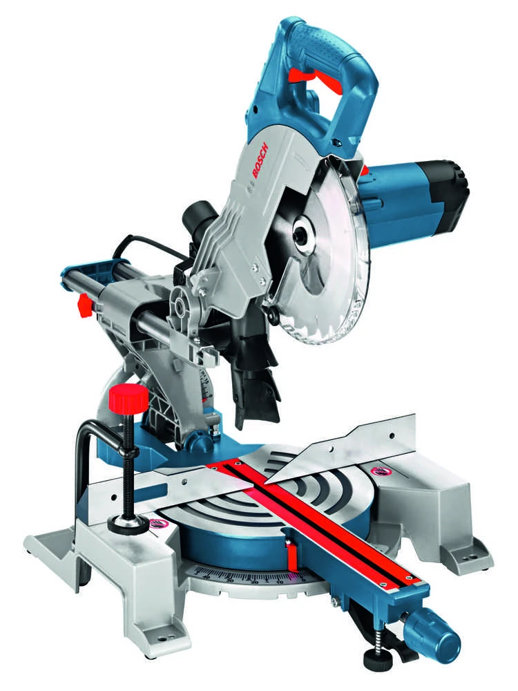 Skersinio pjovimo staklės BOSCH GCM 80 SJ, 1400 W, 216 mm + papildomas diskas Bosch Optiline Wood