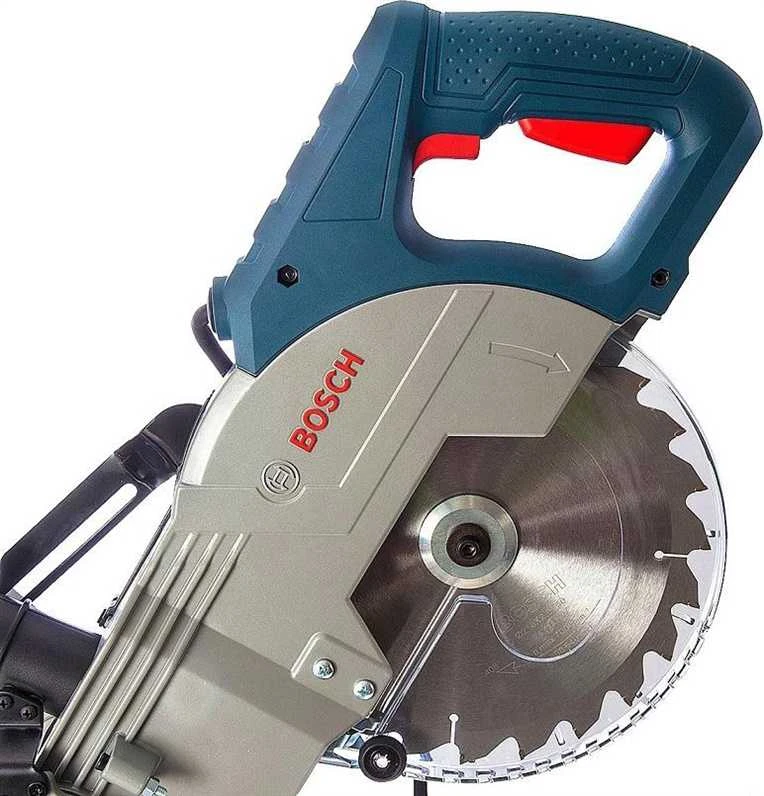 Skersinio pjovimo staklės BOSCH GCM 80 SJ, 1400 W, 216 mm + papildomas diskas Bosch Optiline Wood