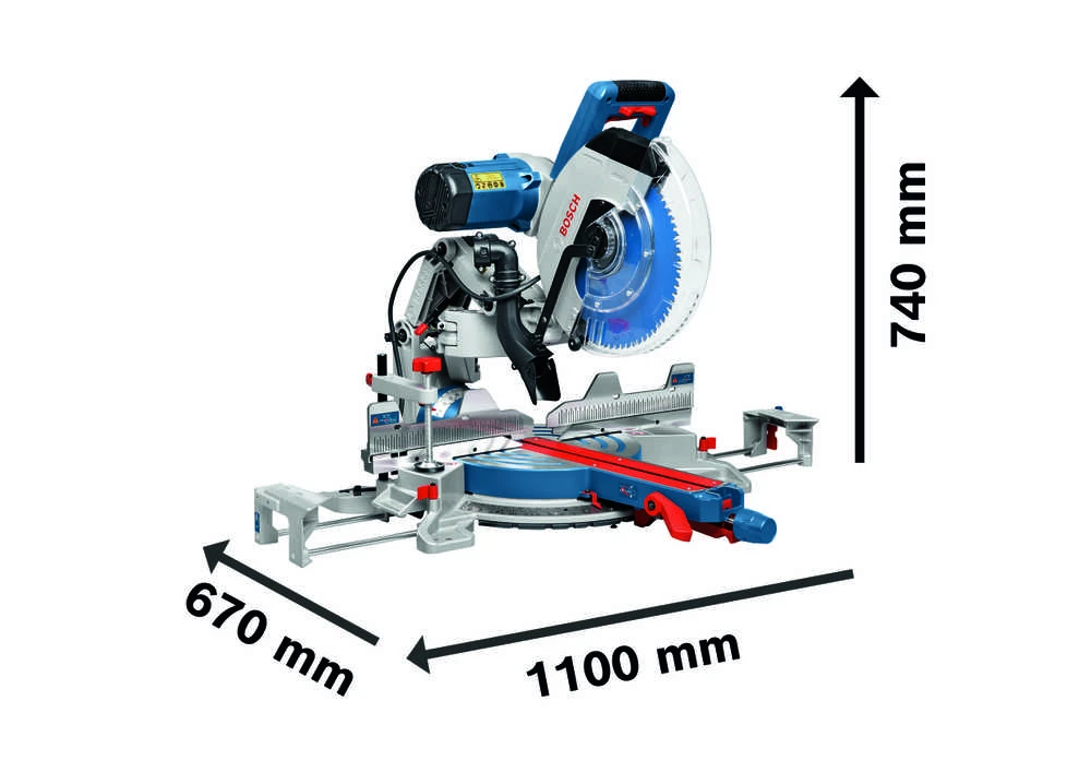 Bosch Stacionarus diskinis pjūklas GCM 12 GDL