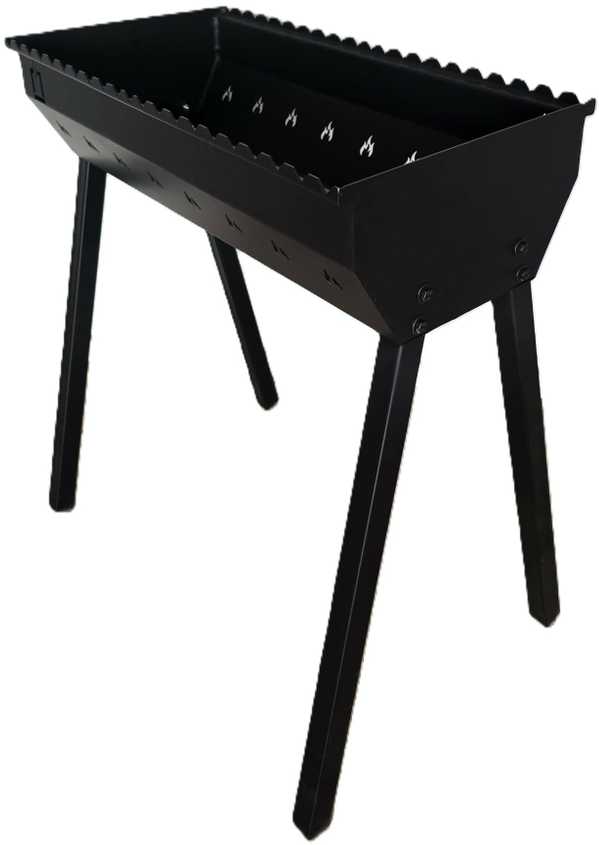 Abas Smokehouse anglies grilius, 62 x 29,5 x 71 cm