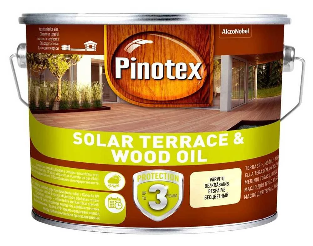 Pinotex Solar Terrace medienos aliejus 2,33 l indas