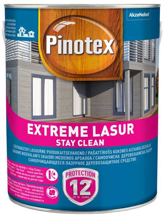 Medienos impregnantas Pinotex Extreme Lasur, puriena sp., 1 l