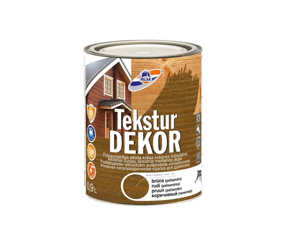 Rilak DAŽAI TEKSTURDEKORS 0.9L RUDI (POLISANDRAS)
