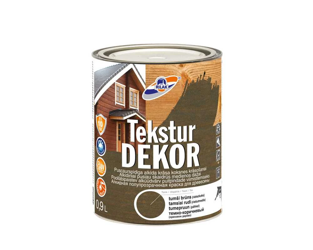 Rilak DAŽAI TEKSTURDEKORS 0.9L T.RUD (RIEŠUTMEDIS)