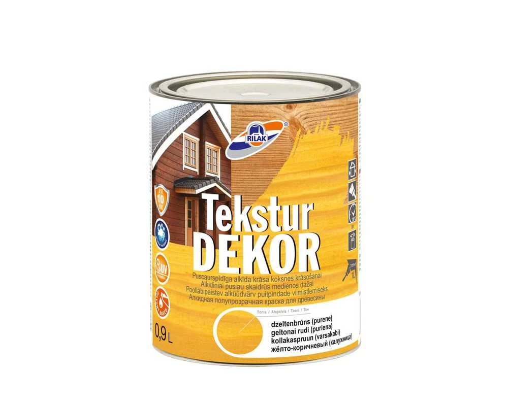 Rilak DAŽAI TEKSTURDEKORS 0.9L GELT RUDI (PURIENA)