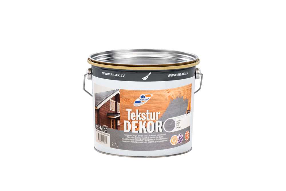 Rilak TEKSTURDEKOR Pilkas (2.7L)