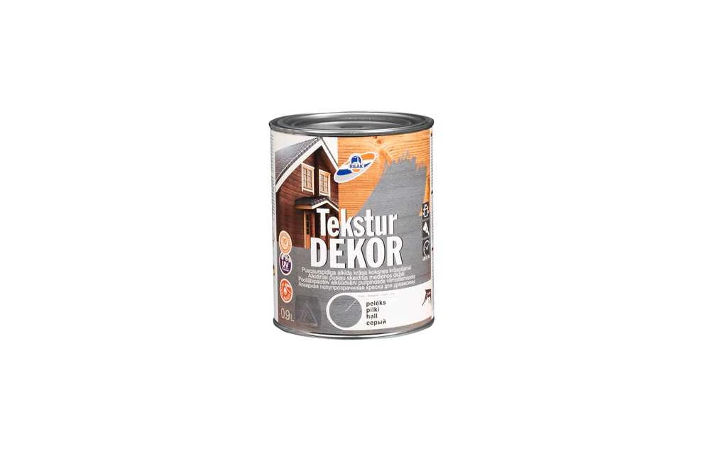 Rilak TEKSTURDEKOR Pilkas (0.9L)