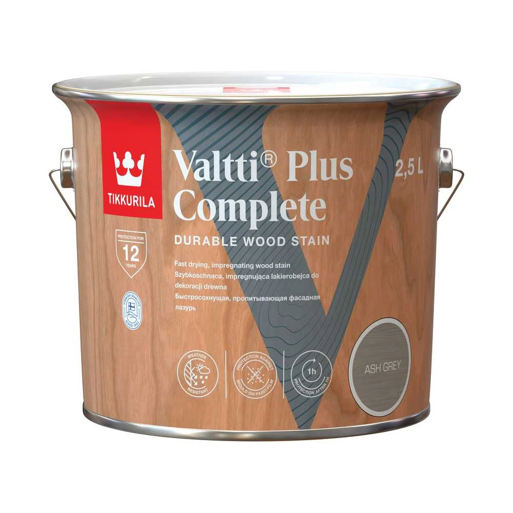 Tikkurila VALTTI PLUS COMPLETE pelenų pilka 2,5 l