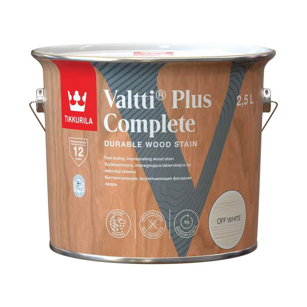 Tikkurila VALTTI PLUS COMPLETE OFF Baltas 2.5L