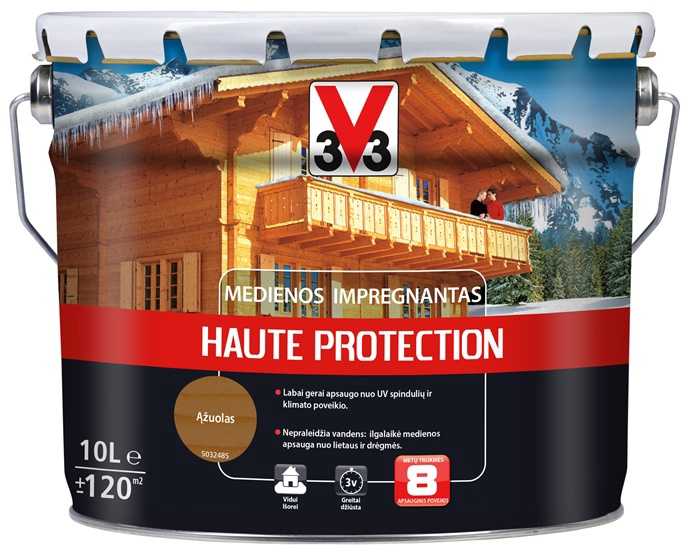 Medienos impregnantas V33 Haute Protection, ąžuolo sp., 10 l