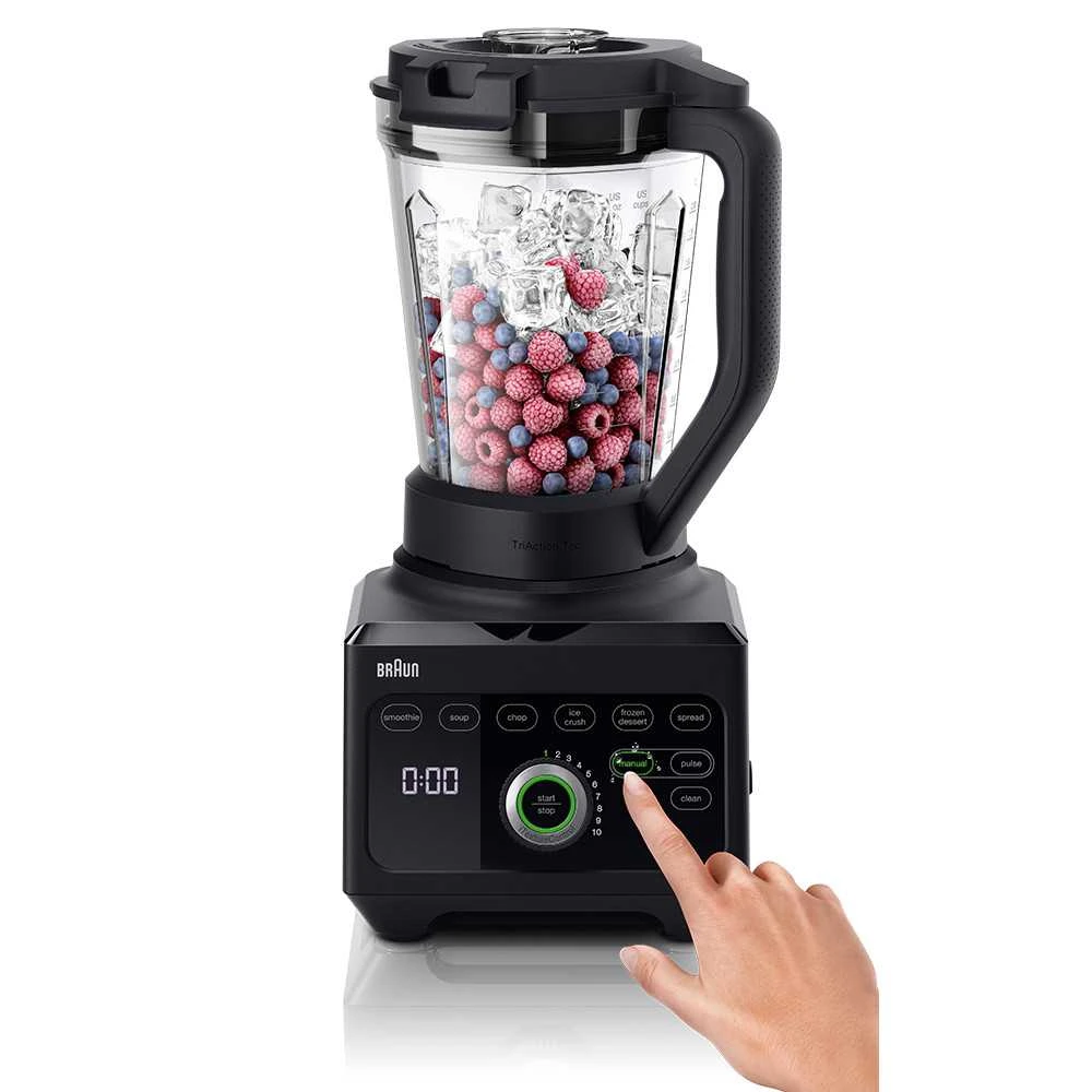 Kokteiļu blenderis Braun JB9040BK, melna krās.
