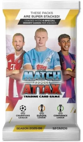TOPPS „Match Attax“ Čempionų lygos kortelės UCLMA25