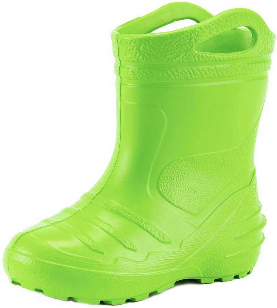 Kolmax Vaikiški EVA medžiagos batai su šilta kojine, žali 28 dydis.