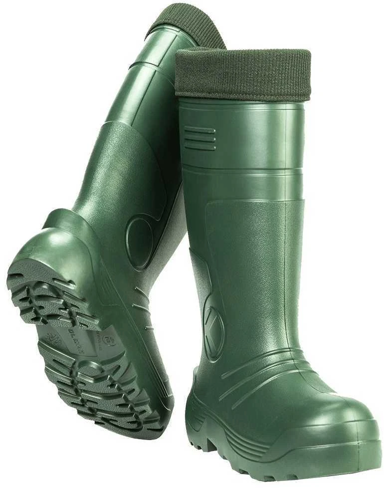 Kolmax Vyriški EVA batai su šilta kojine, manžetu, juodi, 41 cm 41 dyd.
