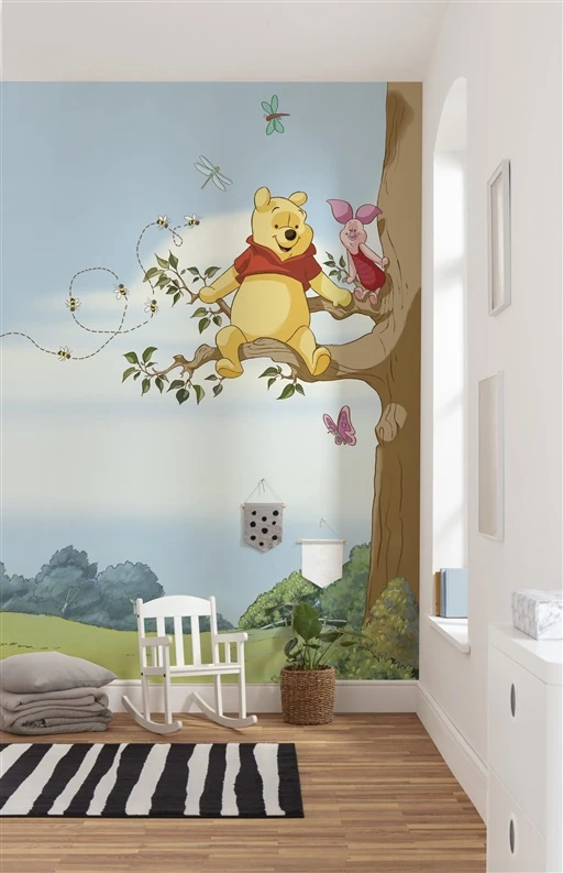 Komar Fototapetas . Winnie the Pooh Tree 184 cm x 254 cm