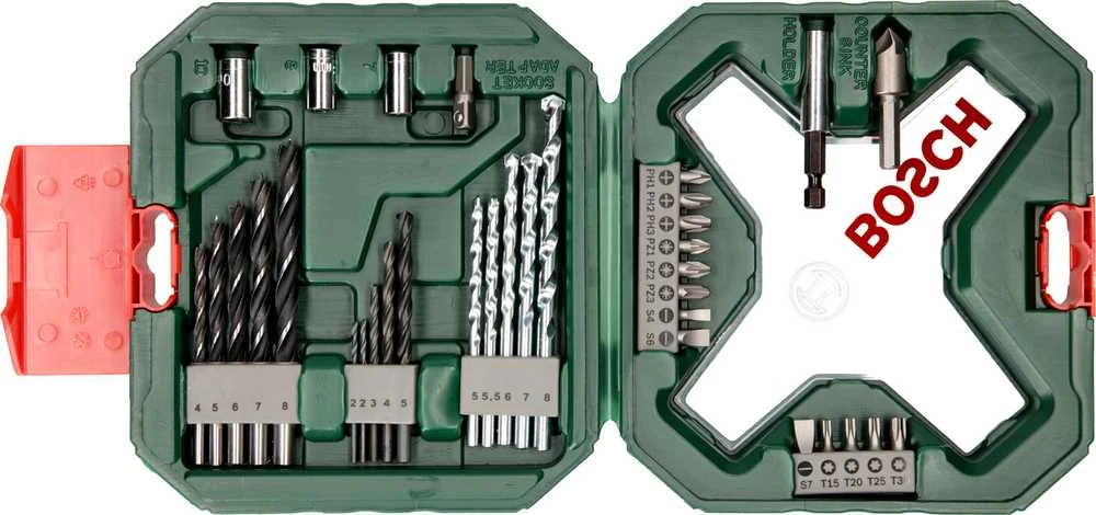 Bosch X-Line Classic Priedas rinkinys 34 vnt.