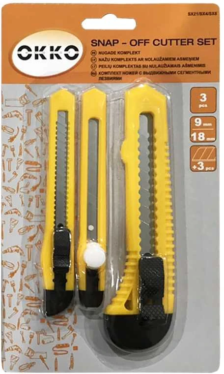 Okko Makita SNAP-OFF CUTTER SET 3 PCS.