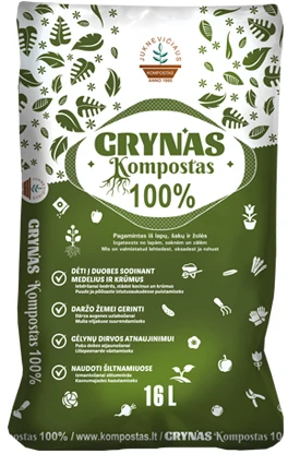JUKNEVIČIAUS grynas kompostas, 16 l