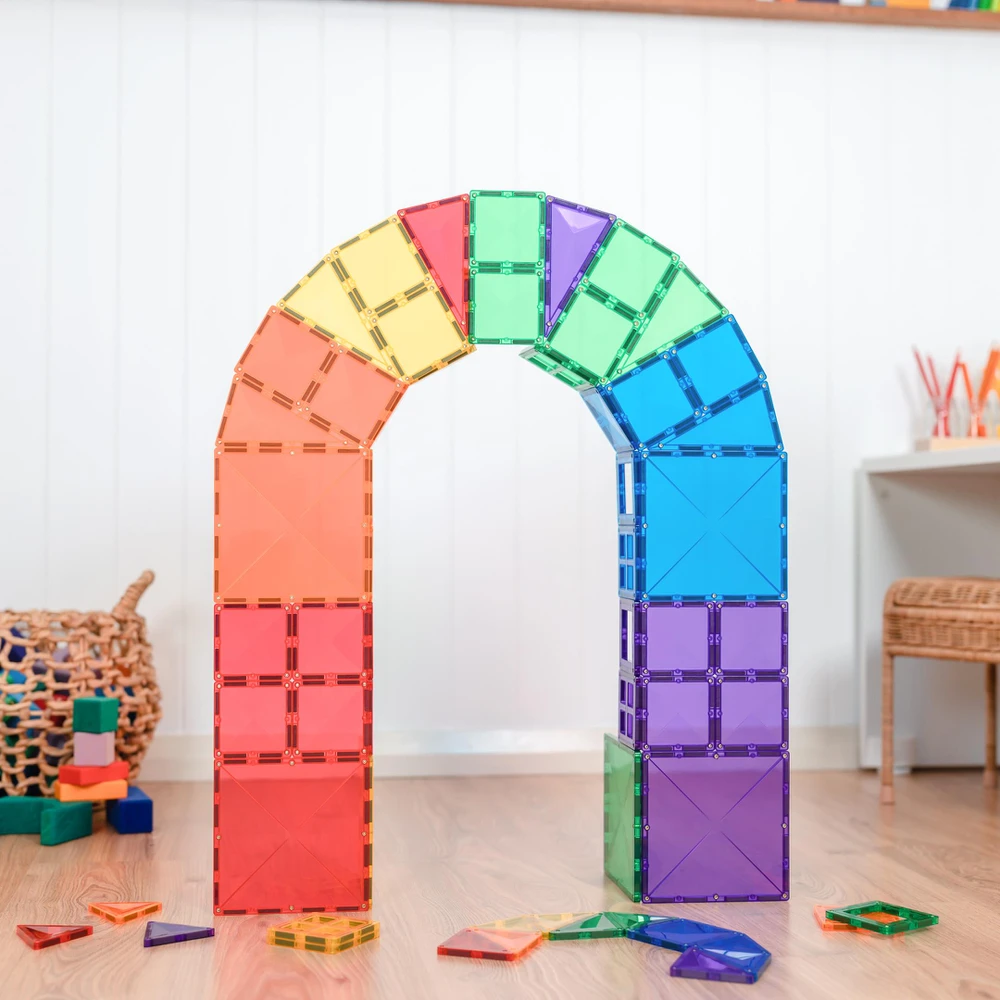 Magnetinis konstruktorius Connetix  Rainbow Starter Pack, 60 dalių