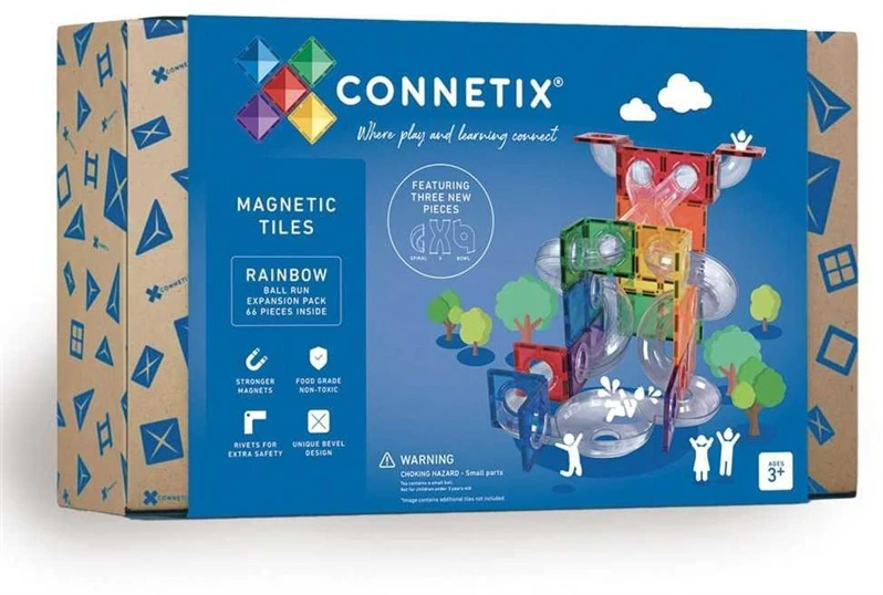 Connetix kamuoliukų trasa 92 dalys