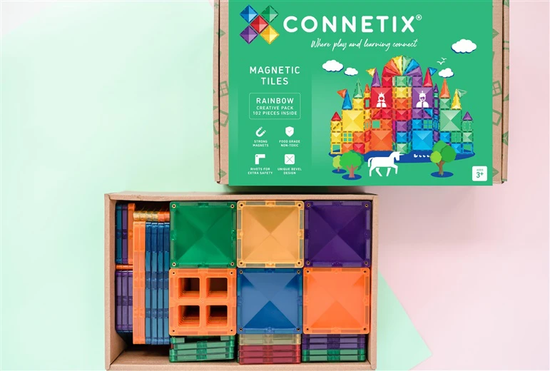 Connetix Kūrybiškumo rinkinys 102 dalių