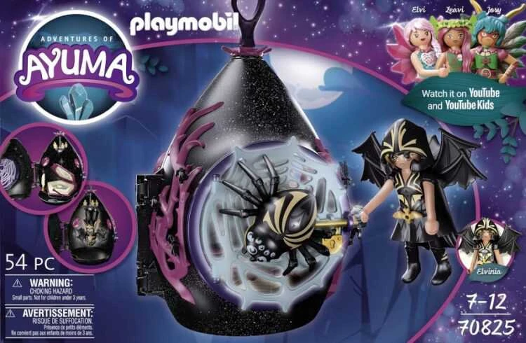 Playmobil Adventures of Ayuma 70825 Slėptuvė Bat Fairies