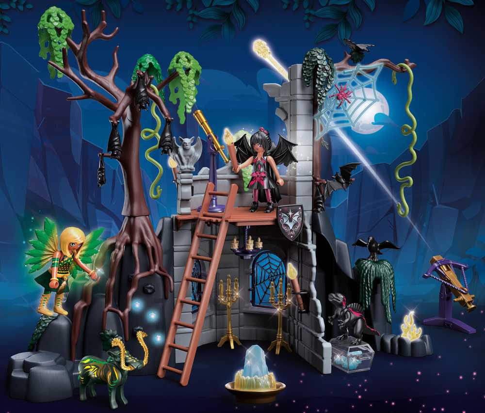 PLAYMOBIL 70807 Šikšnosparnių fėjų griuvėsiai