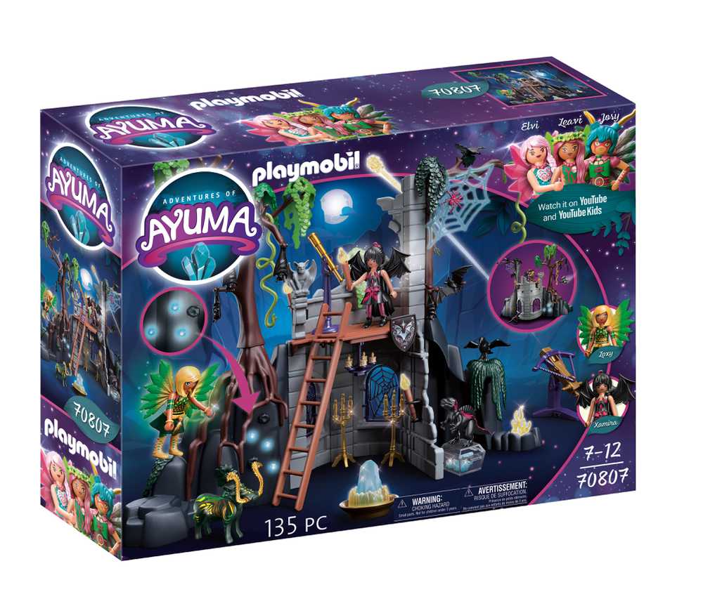 PLAYMOBIL 70807 Šikšnosparnių fėjų griuvėsiai