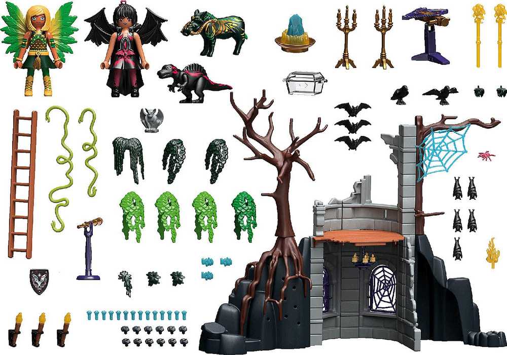 PLAYMOBIL 70807 Šikšnosparnių fėjų griuvėsiai