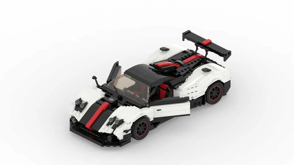 RASTAR 1:16 mastelio surenkamas automodelis Pagani Zonda Cinque Bricks, 98200