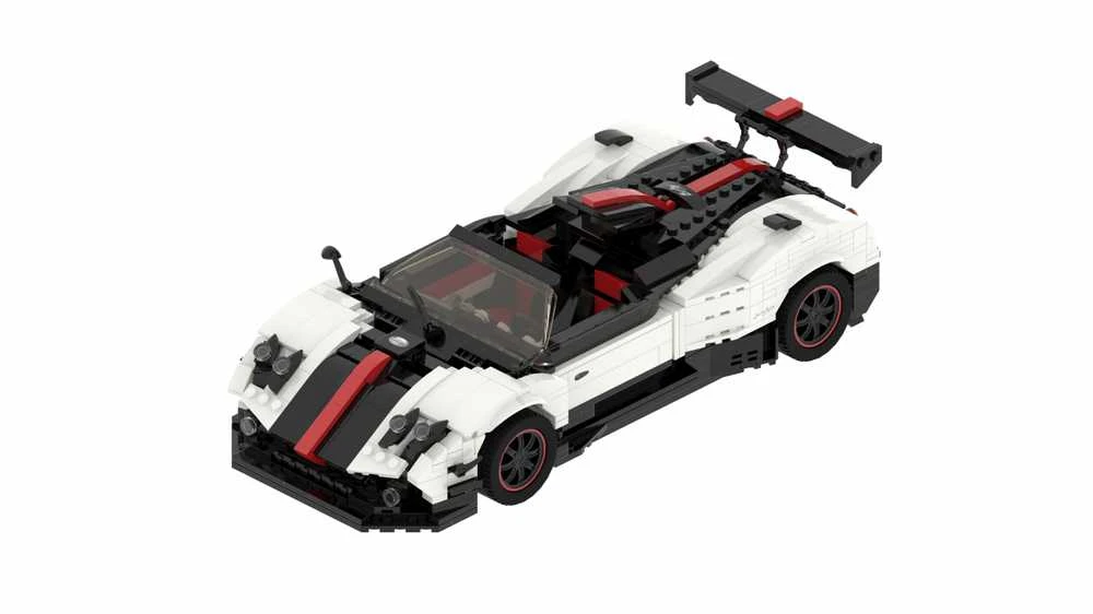 RASTAR 1:16 mastelio surenkamas automodelis Pagani Zonda Cinque Bricks, 98200