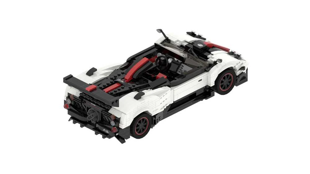 RASTAR 1:16 mastelio surenkamas automodelis Pagani Zonda Cinque Bricks, 98200